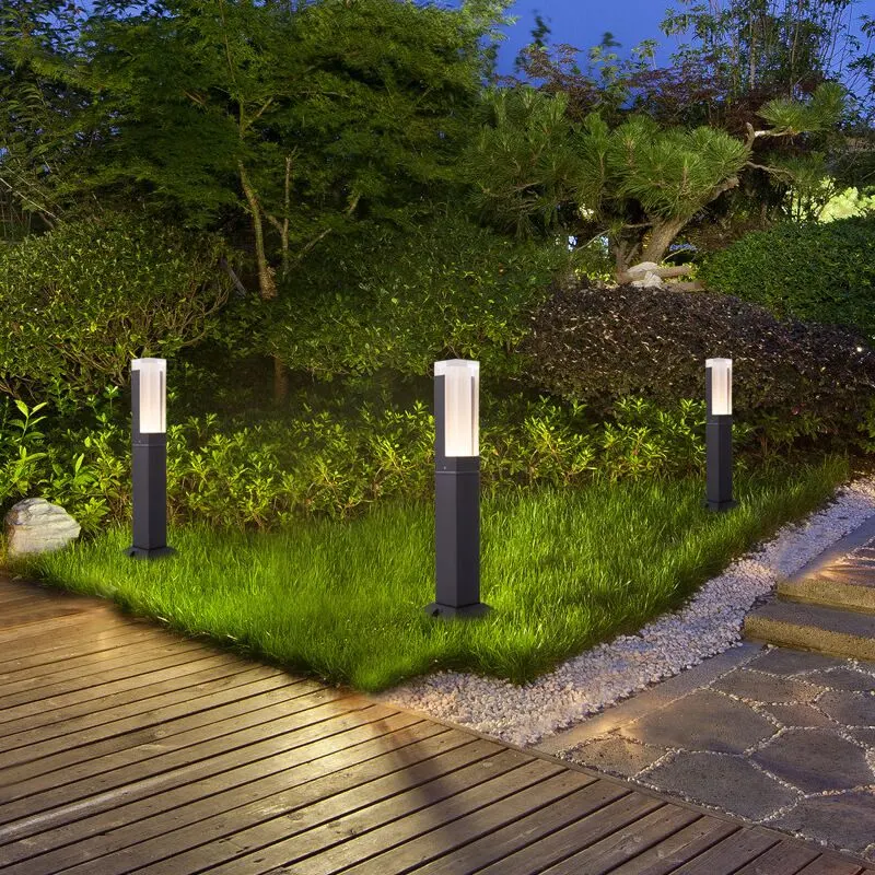Outdoor Commercial Residential Low-Voltage DC24V LED Landscape Garden Driveway Pathway Lawn Bollard Lights