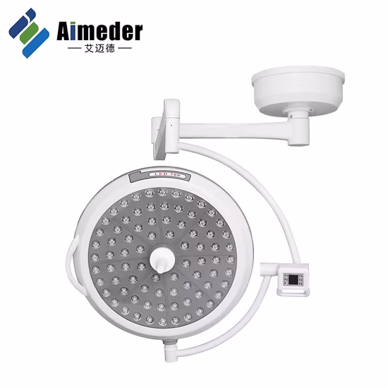 Wall Mounted Ceiling Ot Light Double Dome LED Shadowless Surgical Light Price